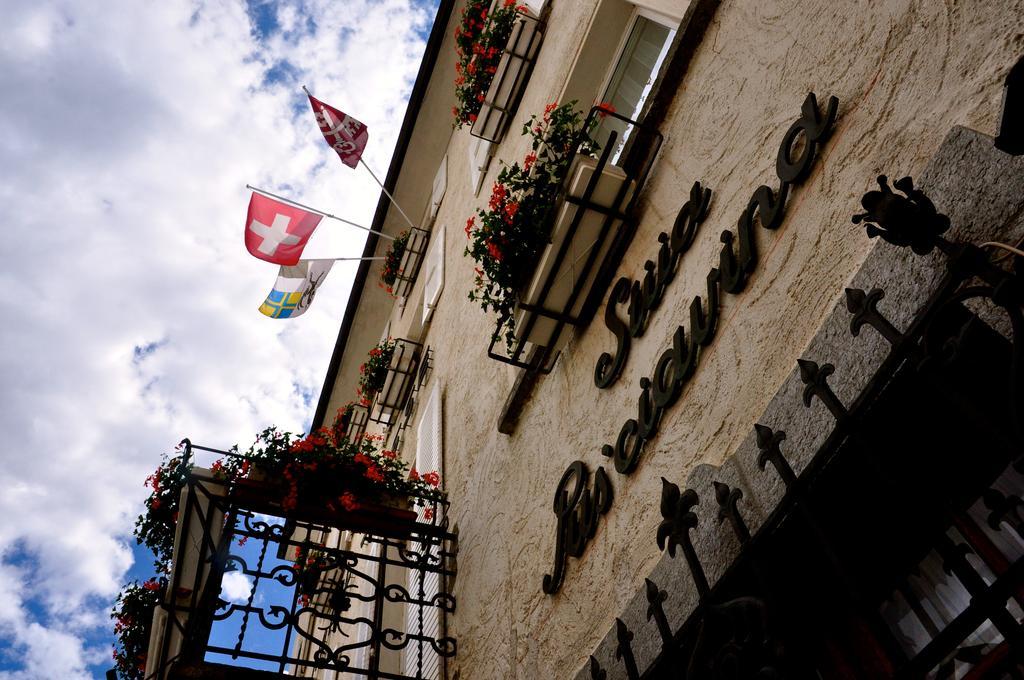 Poschiavo Suisse Hotel & Traditional Fondue Stube Exteriör bild
